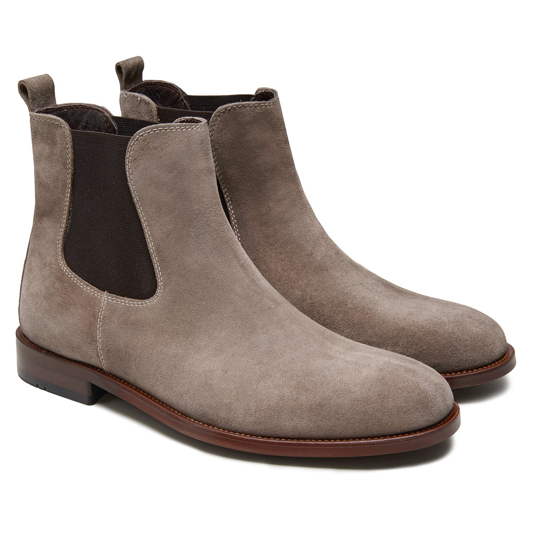 Neil Vizon Erkek Yandan Lastikli Süet Deri Chelsea Bot