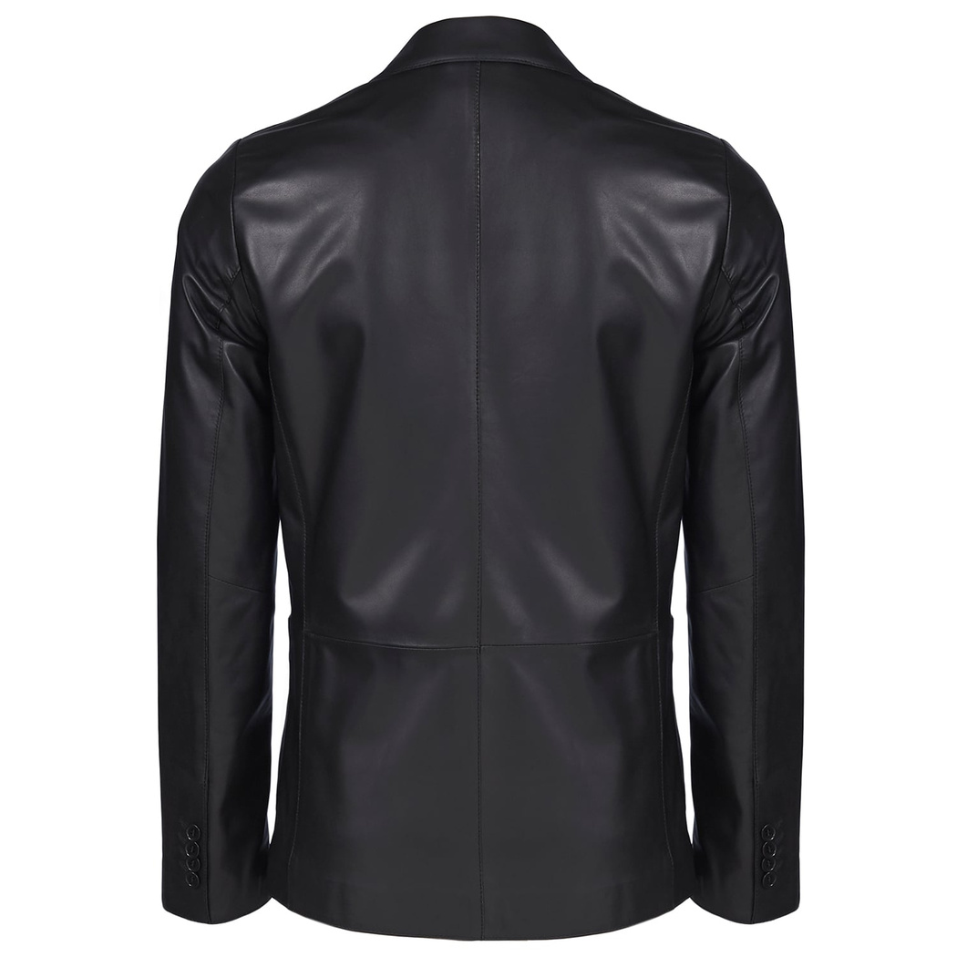 Nestor Erkek Deri Blazer Ceket