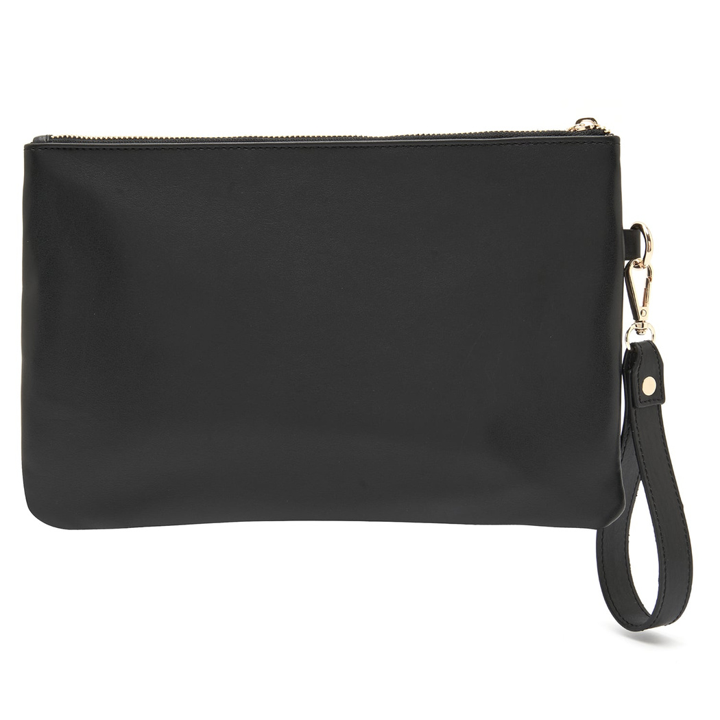 Nicole Siyah Kadın Clutch 