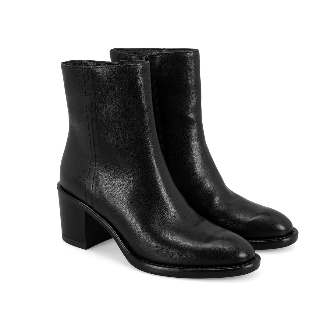 Ninva Siyah Kadın Kovboy Botu