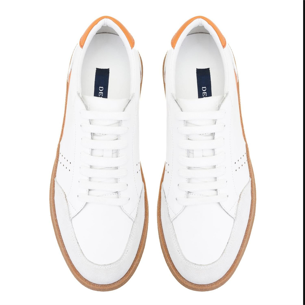 Nora Beyaz Erkek Deri Spor Ayakkabı