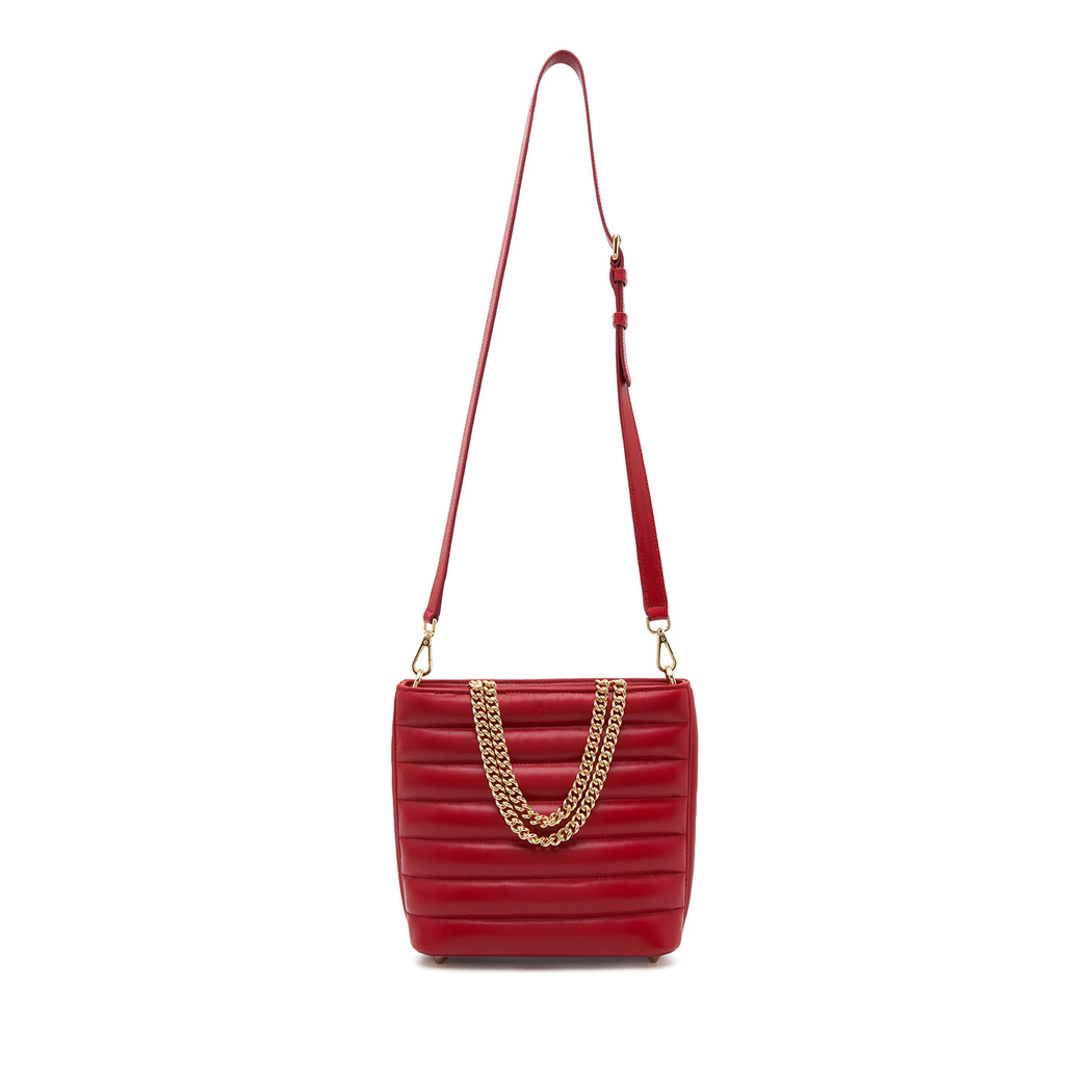 Norberto Zincir Detaylı Kadın Deri Omuz Askılı Çanta