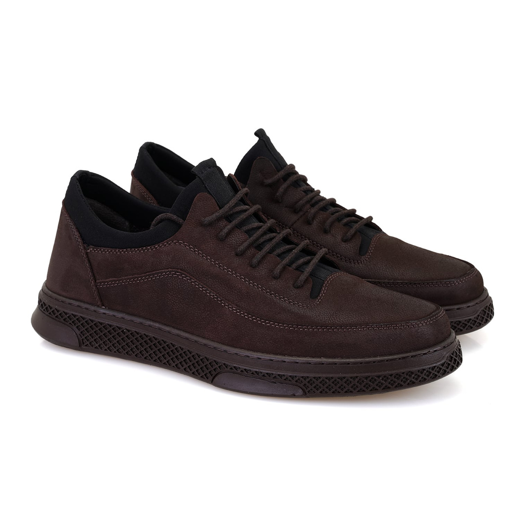 Norton Kahve Erkek Günlük Nubuk Deri Ayakkabı