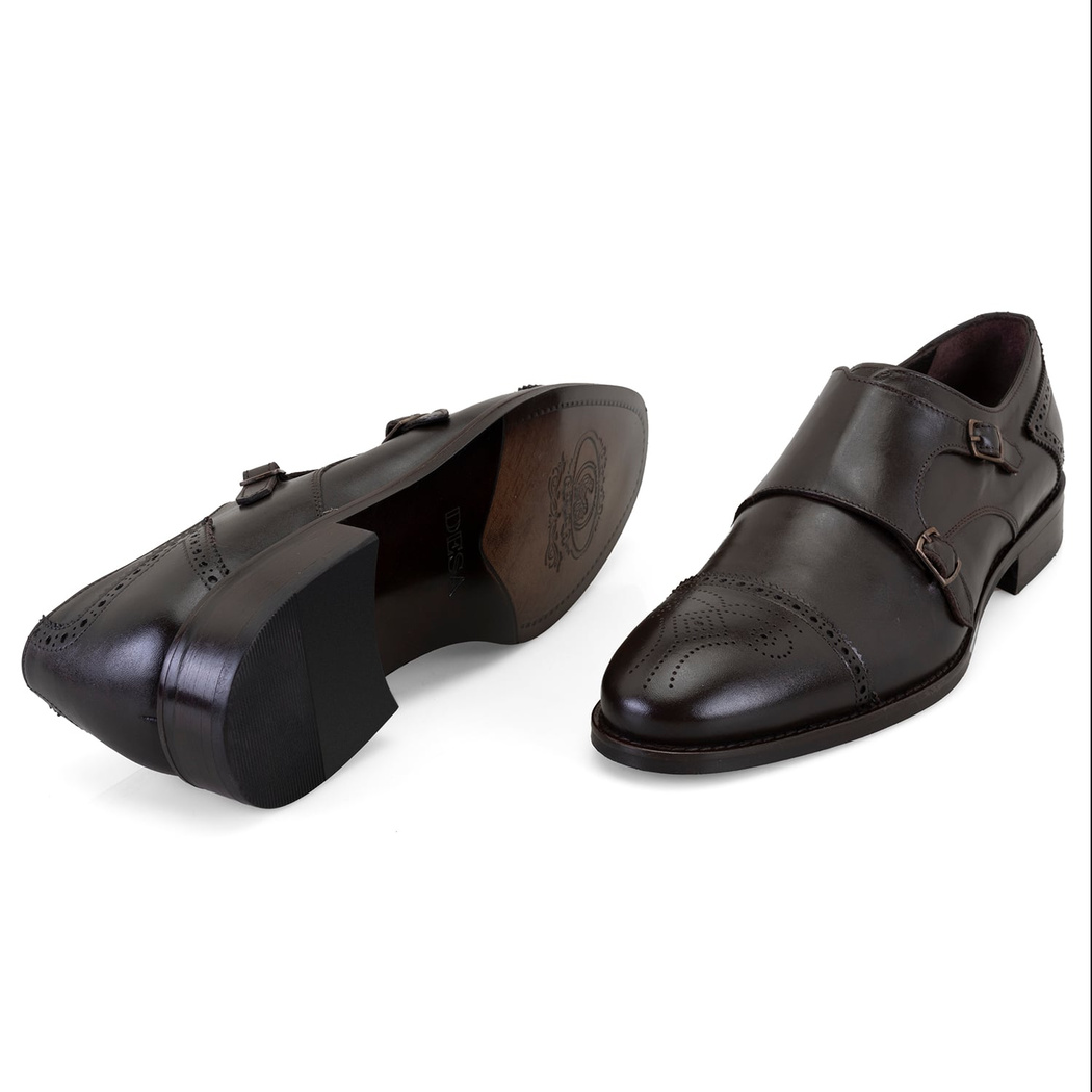 Olian Kahve Erkek Deri Klasik Ayakkabı