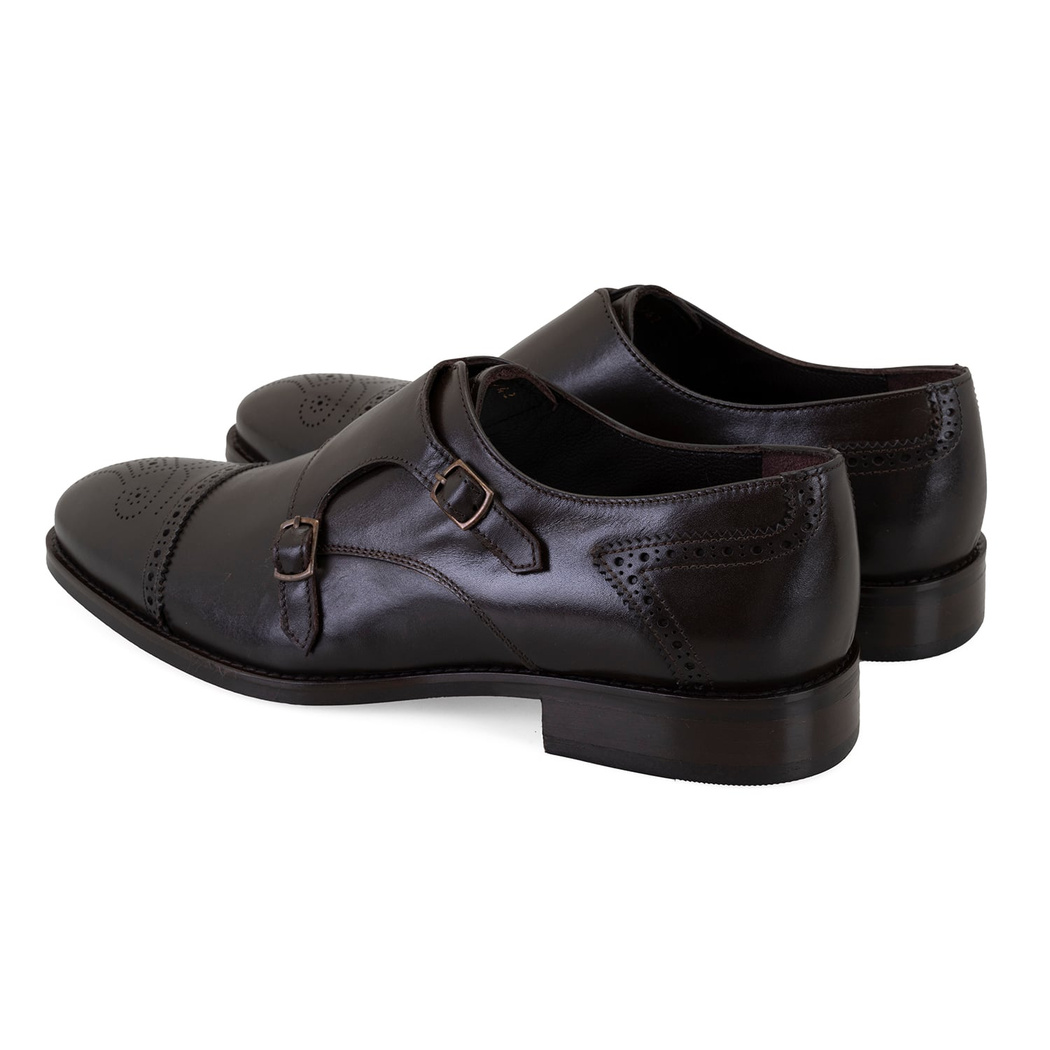 Olian Kahve Erkek Deri Klasik Ayakkabı