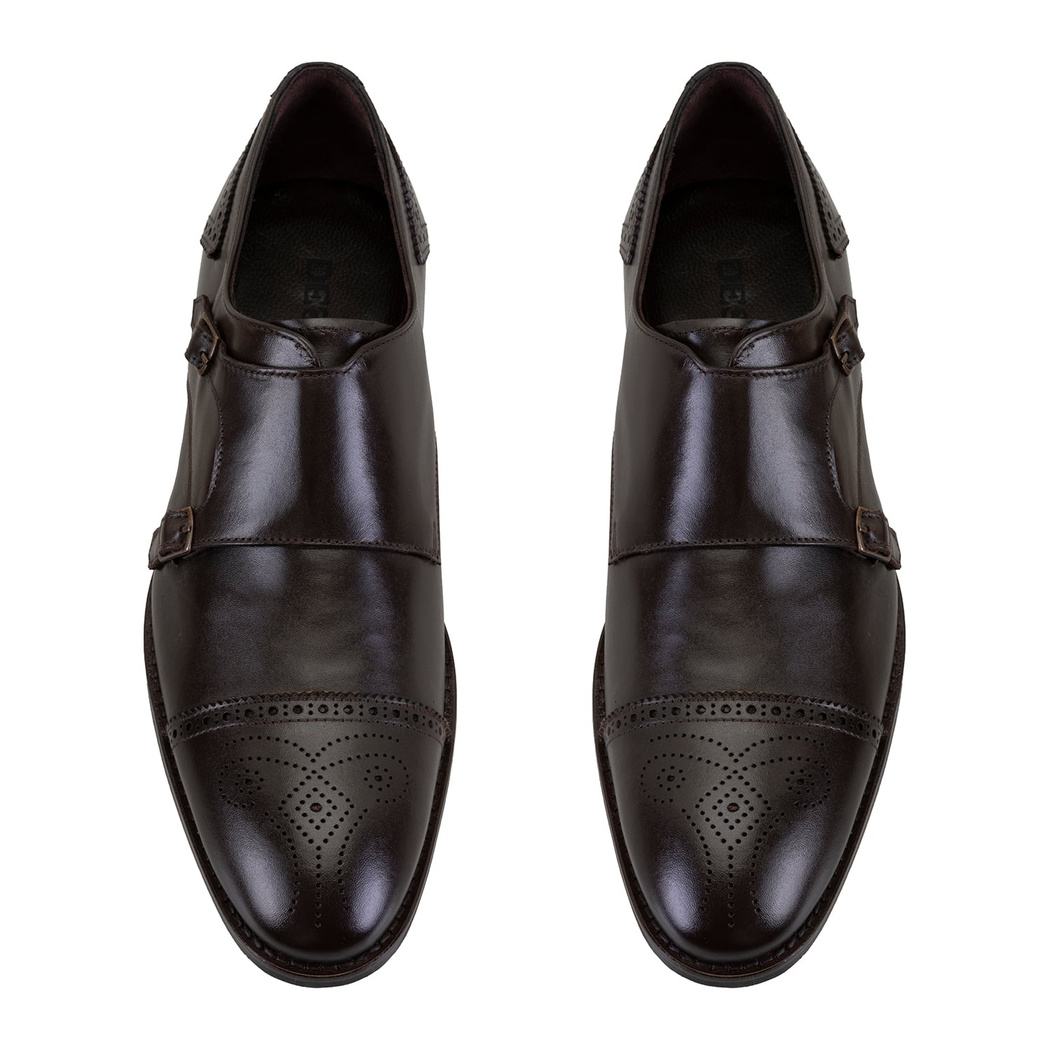 Olian Kahve Erkek Deri Klasik Ayakkabı