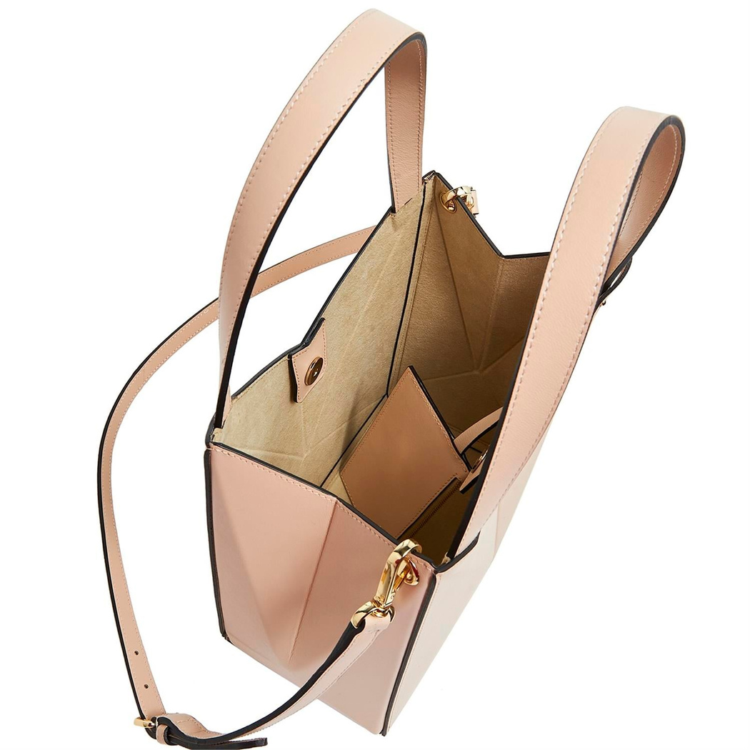 Origami S Kadın Omuz Askılı Deri Çanta