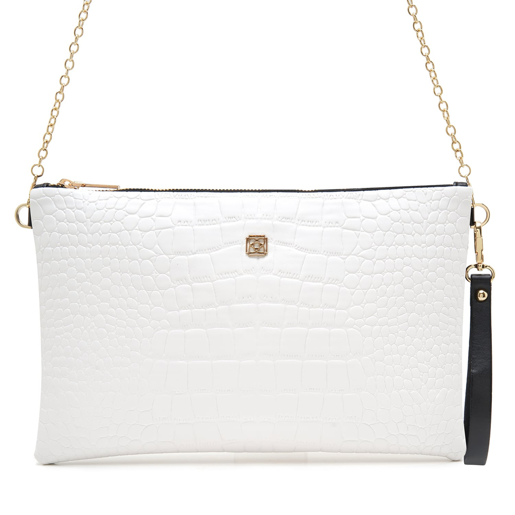 Orlan Beyaz Kadın Portföy Çanta