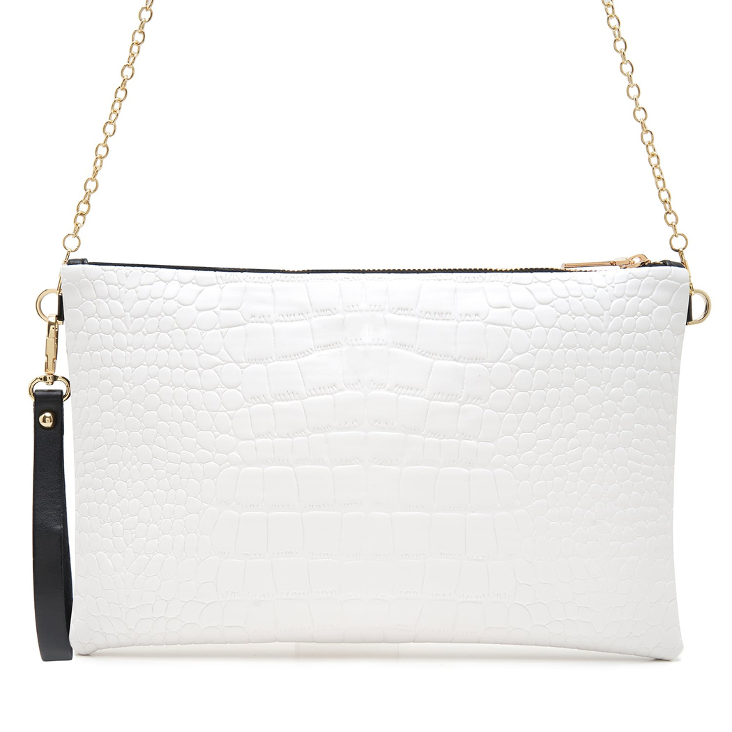 Orlan Beyaz Kadın Portföy Çanta