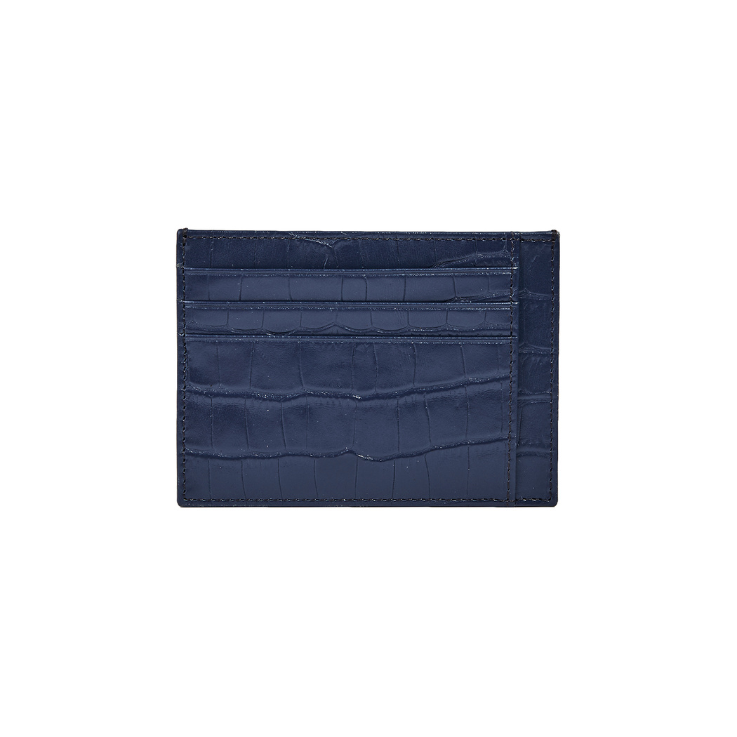 Pablo Erkek Kroko Baskılı Deri Kartlık