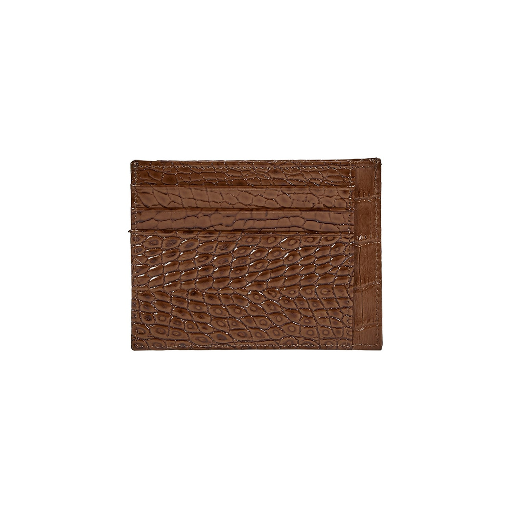 Pablo Kroko Baskılı Deri Kartlık