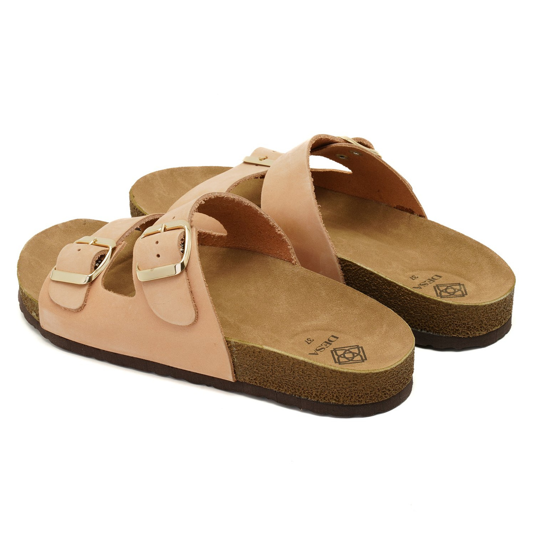 Palette Pudra Kadın Nubuk Terlik