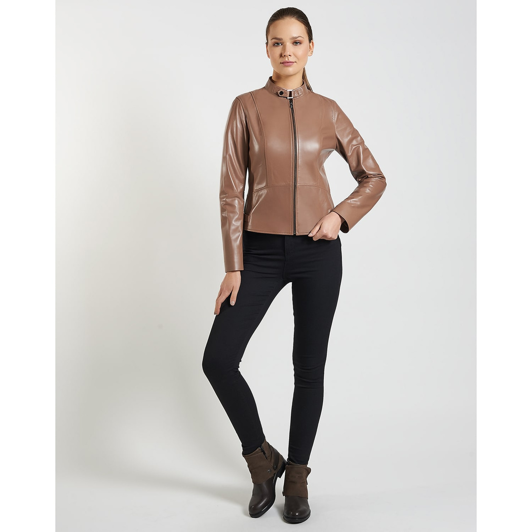 Paride Kadın Deri Ceket