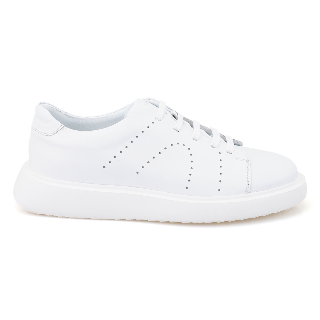 Parker Beyaz Erkek Deri Spor Ayakkabı