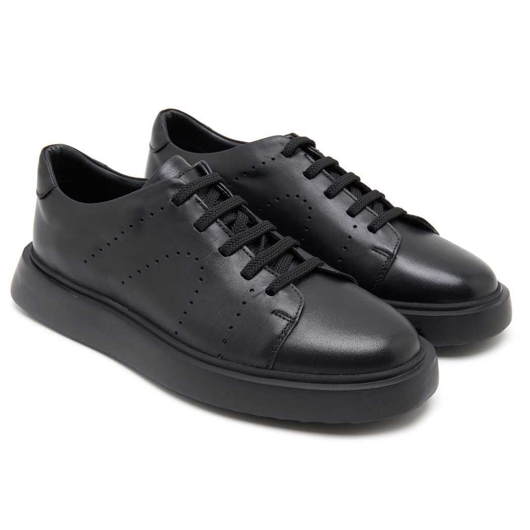 Parker Siyah Erkek Deri Spor Ayakkabı