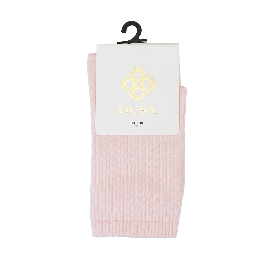 Pembe Kadın Bambu Tenis Çorap