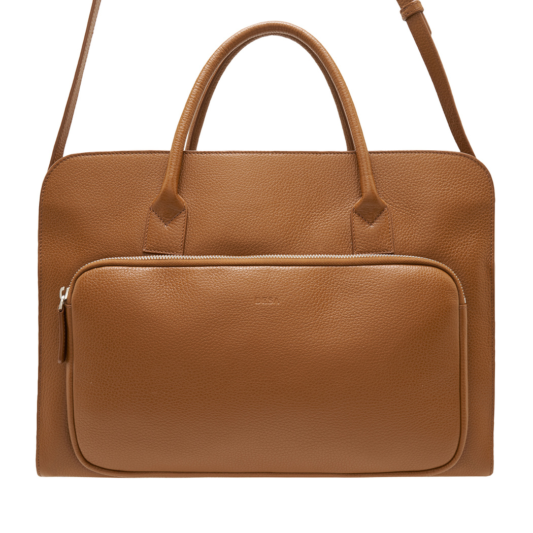 Penny Kahve Erkek Deri Evrak Çantası