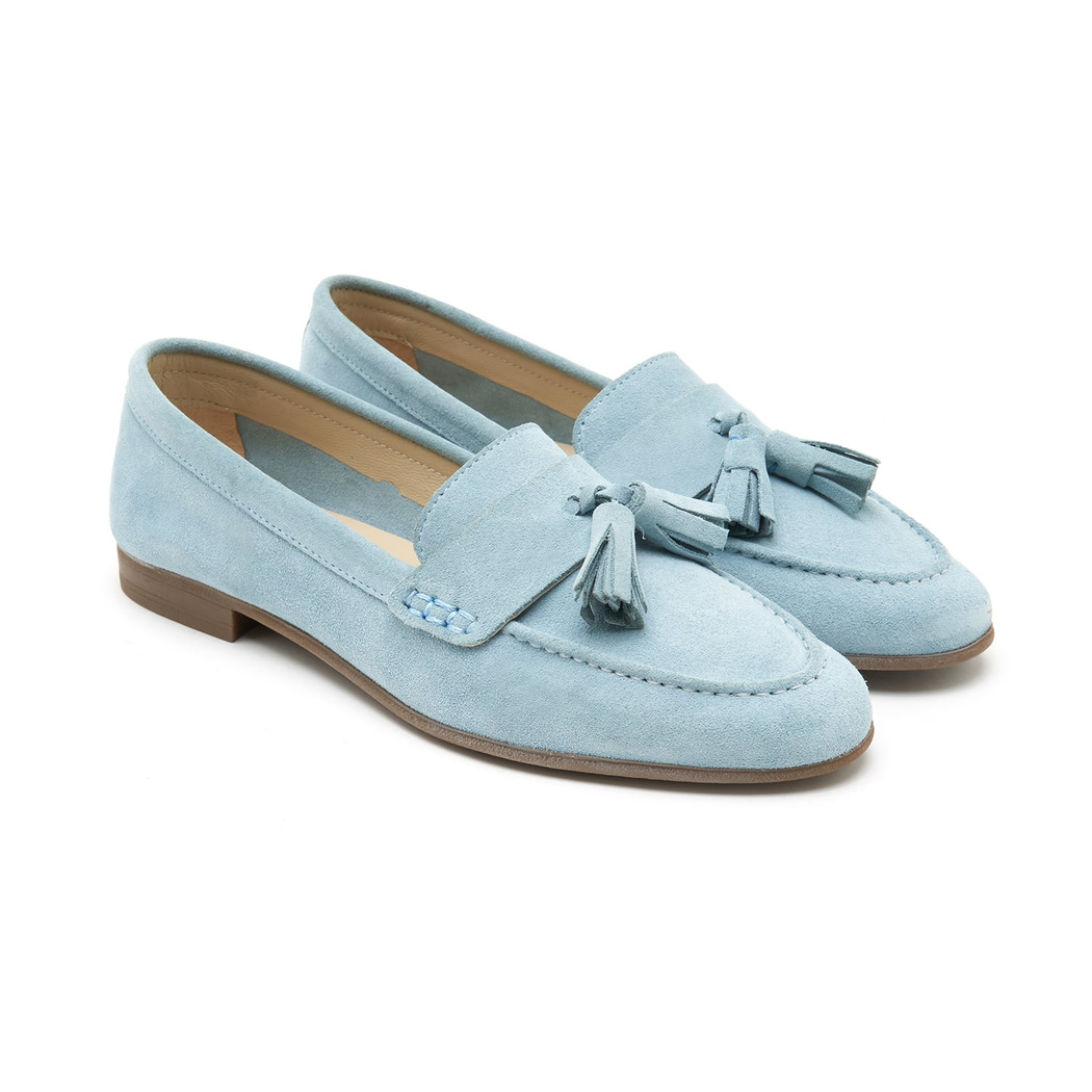 Peppard Mavi Kadın Süet Loafer