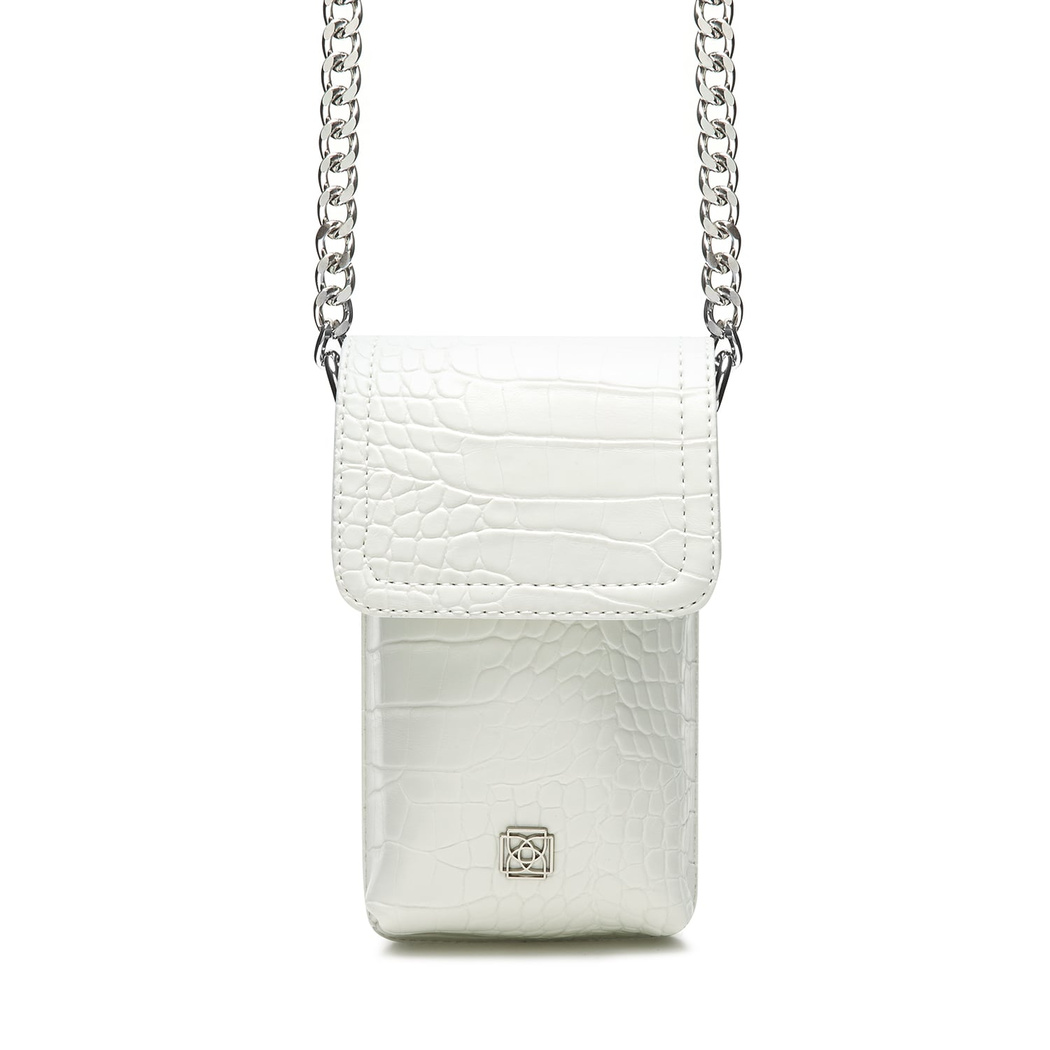 Phony Beyaz Kadın Telefon Çantası