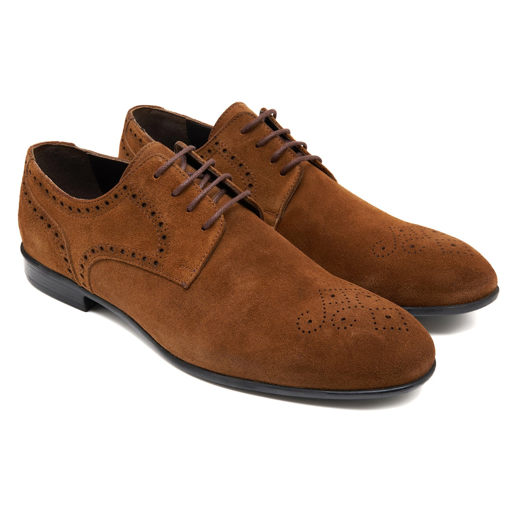 Pryor Taba Erkek Süet Deri Klasik Ayakkabı