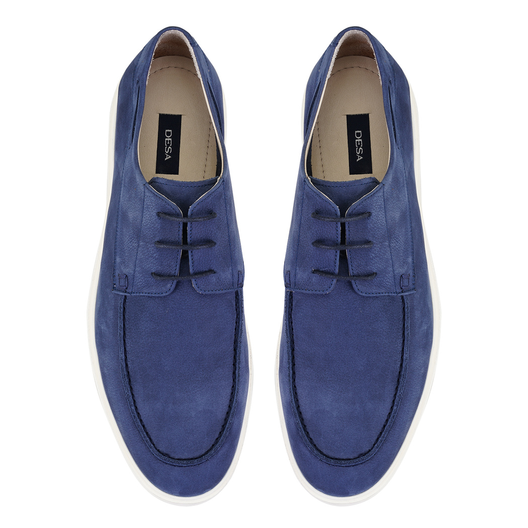 Quade Lacivert Erkek Deri Günlük Ayakkabı