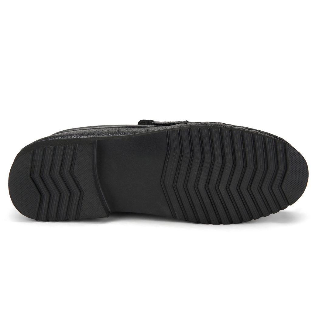 Rahel Siyah Erkek Günlük Deri Ayakkabı