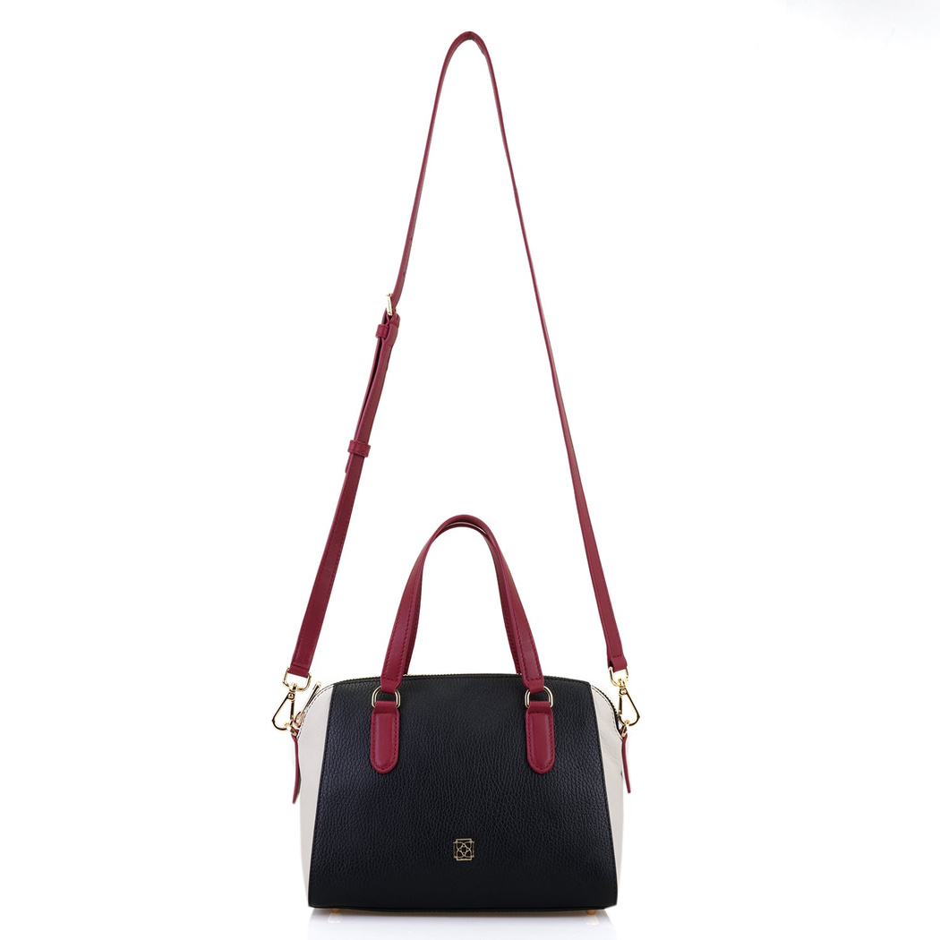 Raian Siyah Kadın Deri El Çantası