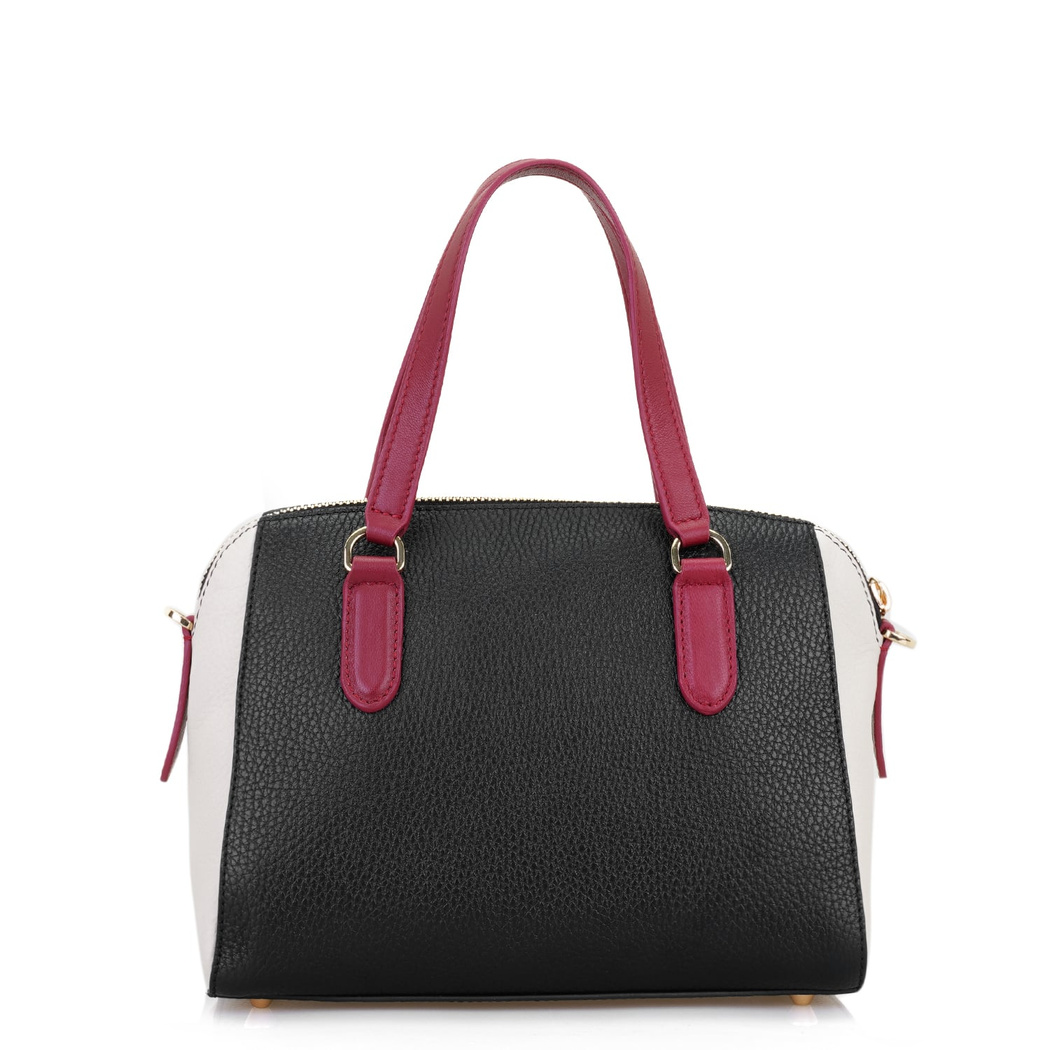 Raian Siyah Kadın Deri El Çantası