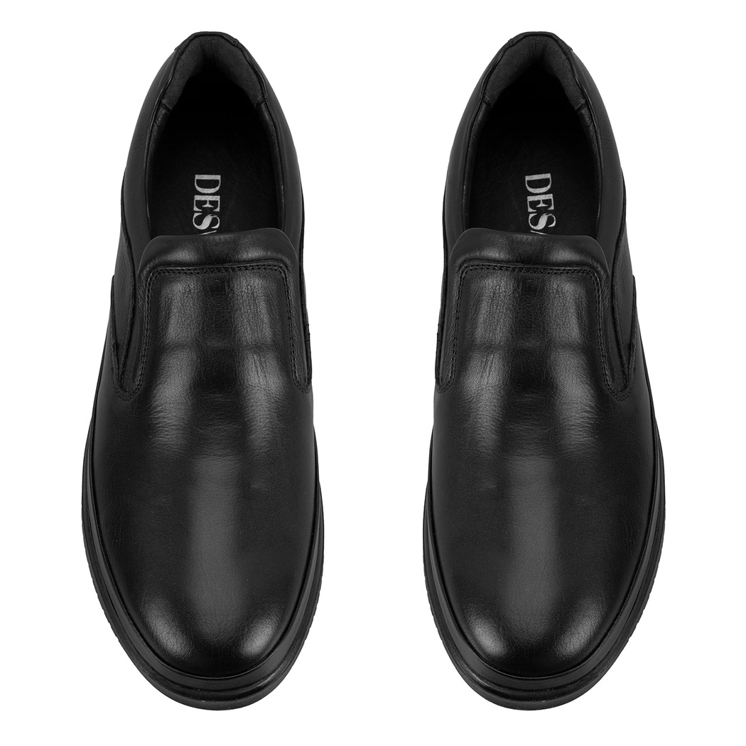 Randall Siyah Erkek Deri Günlük Ayakkabı