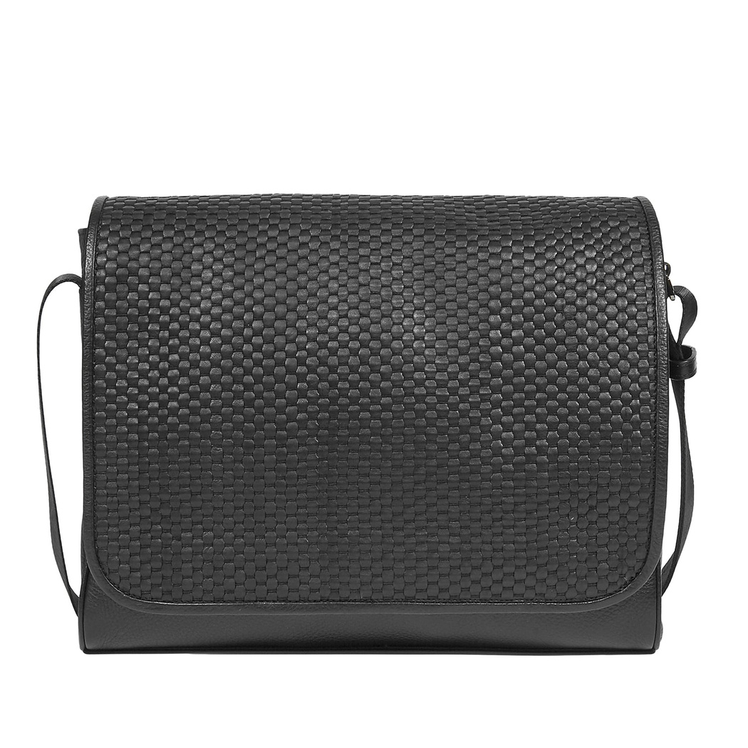 Remi Erkek Örgü Deri Postacı Çantası