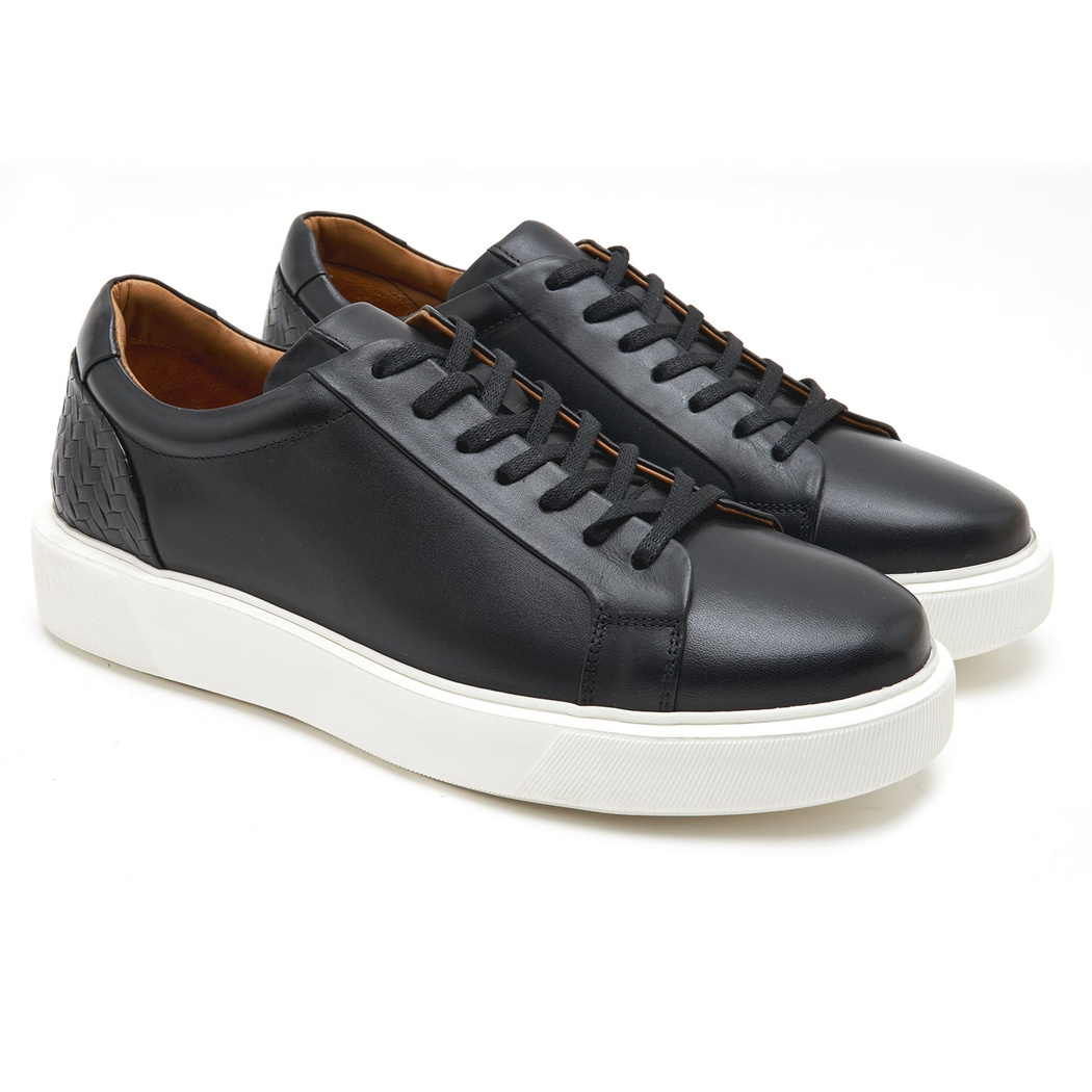 Rex Siyah Erkek Deri Spor Ayakkabı