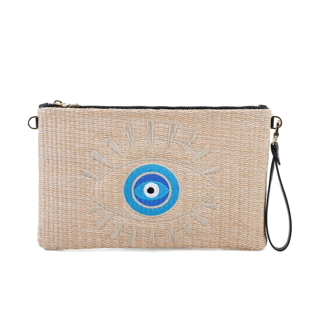 Reynold Bej Kadın Hasır Portföy Çanta