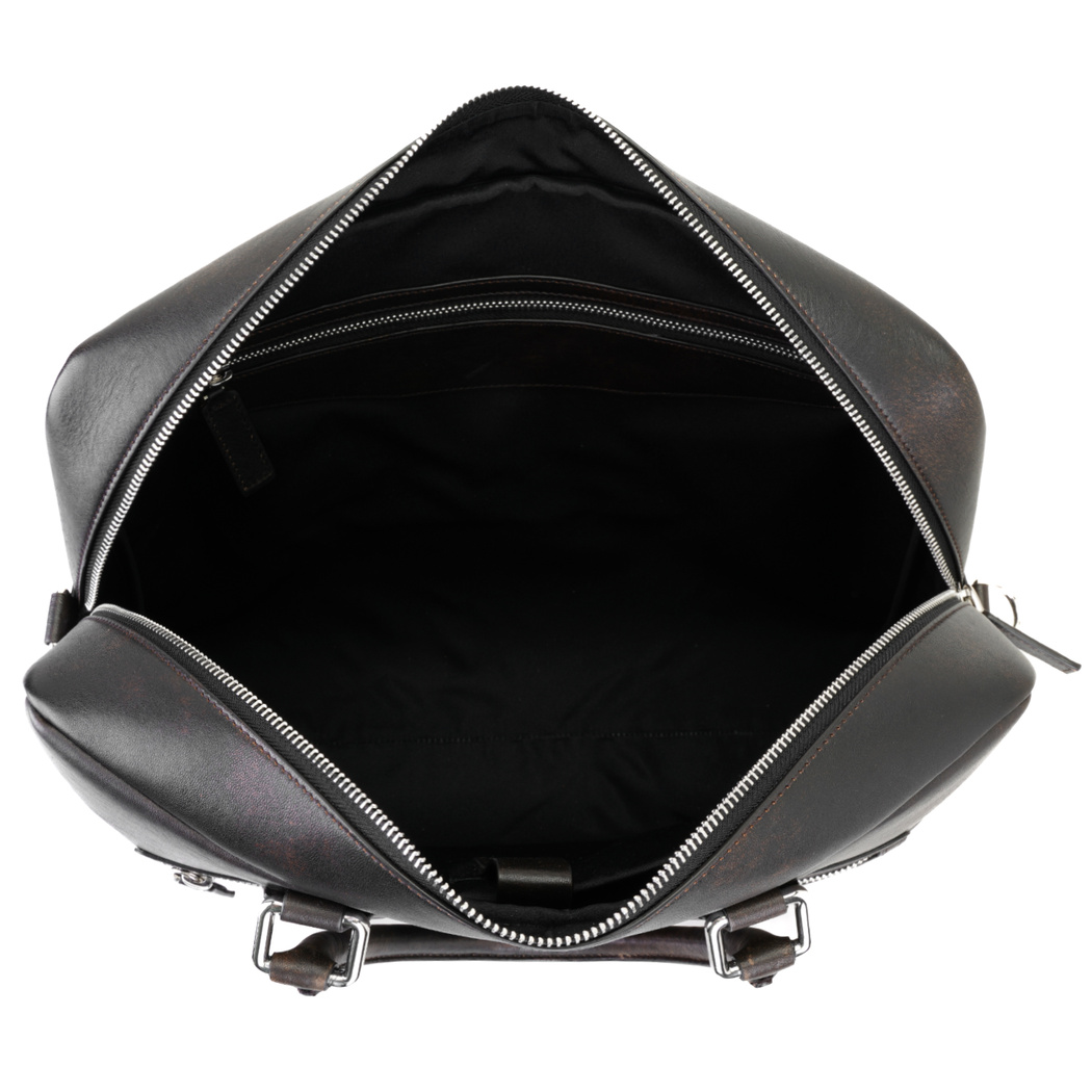 Ricard Kahve Erkek Vintage Deri Laptop Çantası