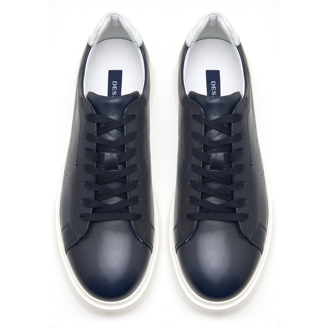 Rice Lacivert Erkek Deri Spor Ayakkabı