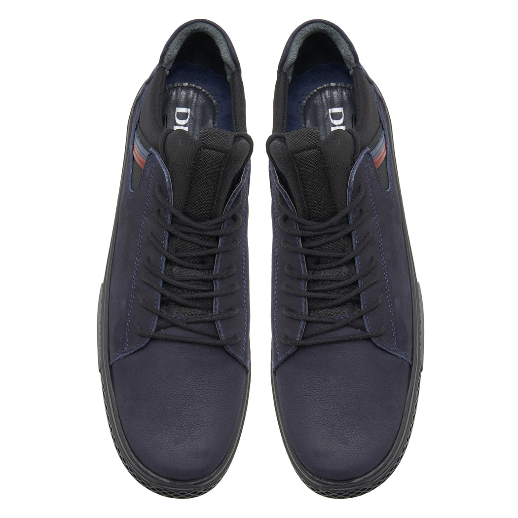 Rita Lacivert Erkek Nubuk Günlük Ayakkabı 