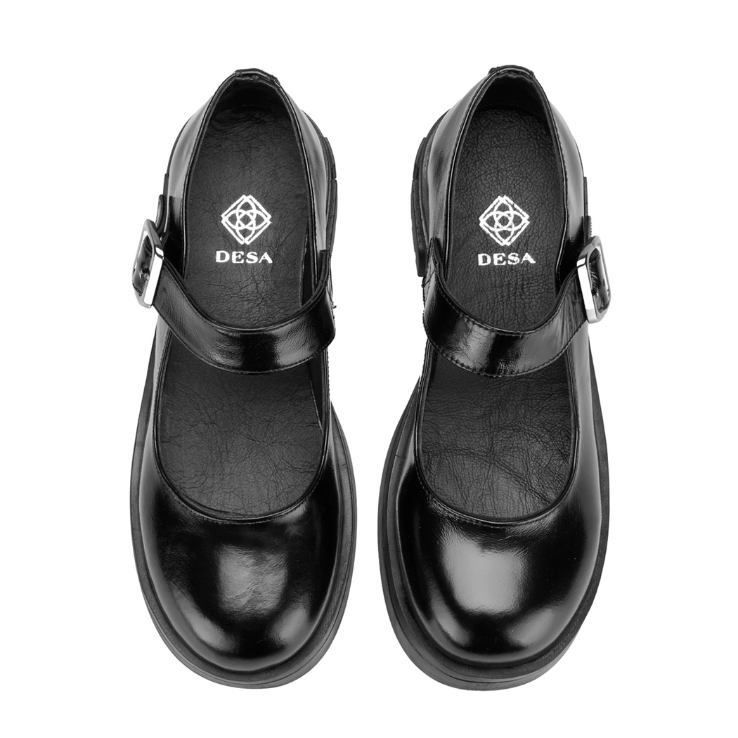 Rosalie Siyah Kadın Mary Jane Ayakkabı