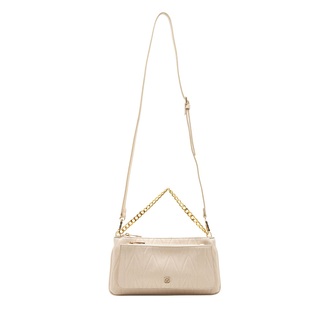 Rose Bej Kadın Omuz Askılı Çanta