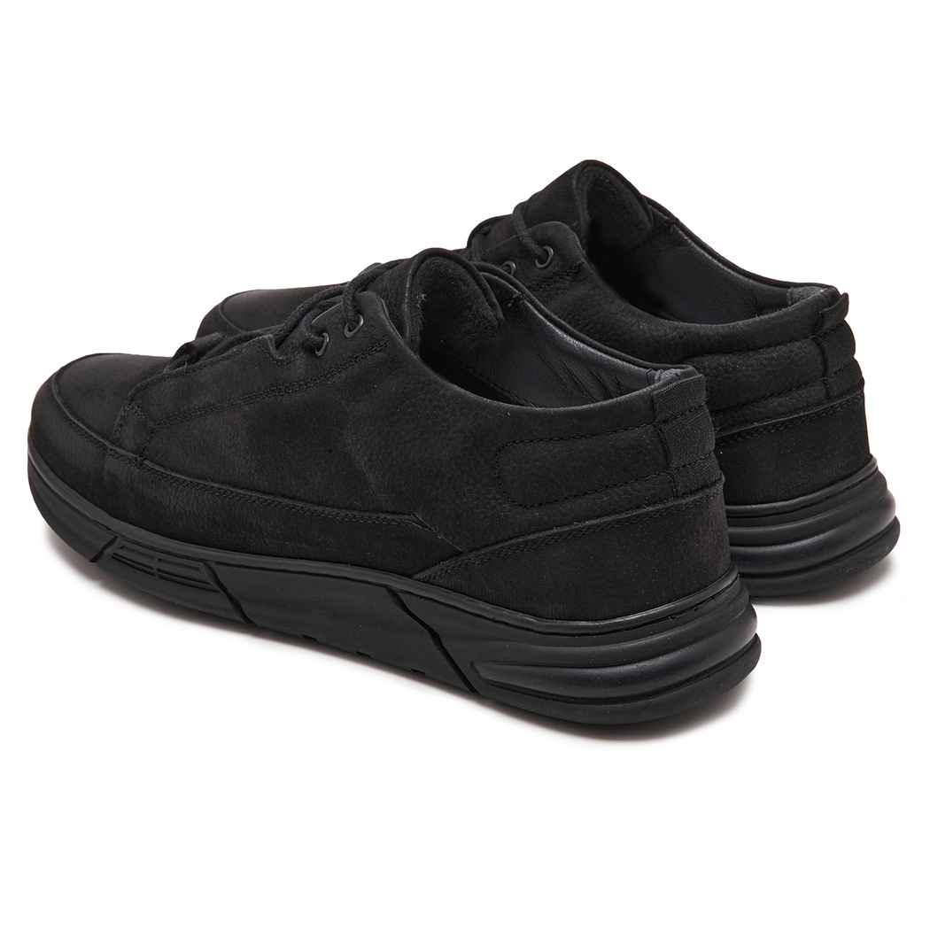 Roser Siyah Erkek Nubuk Günlük Ayakkabı