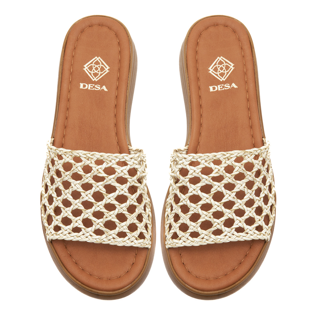 Rossen Bej Kadın File Örgü Terlik