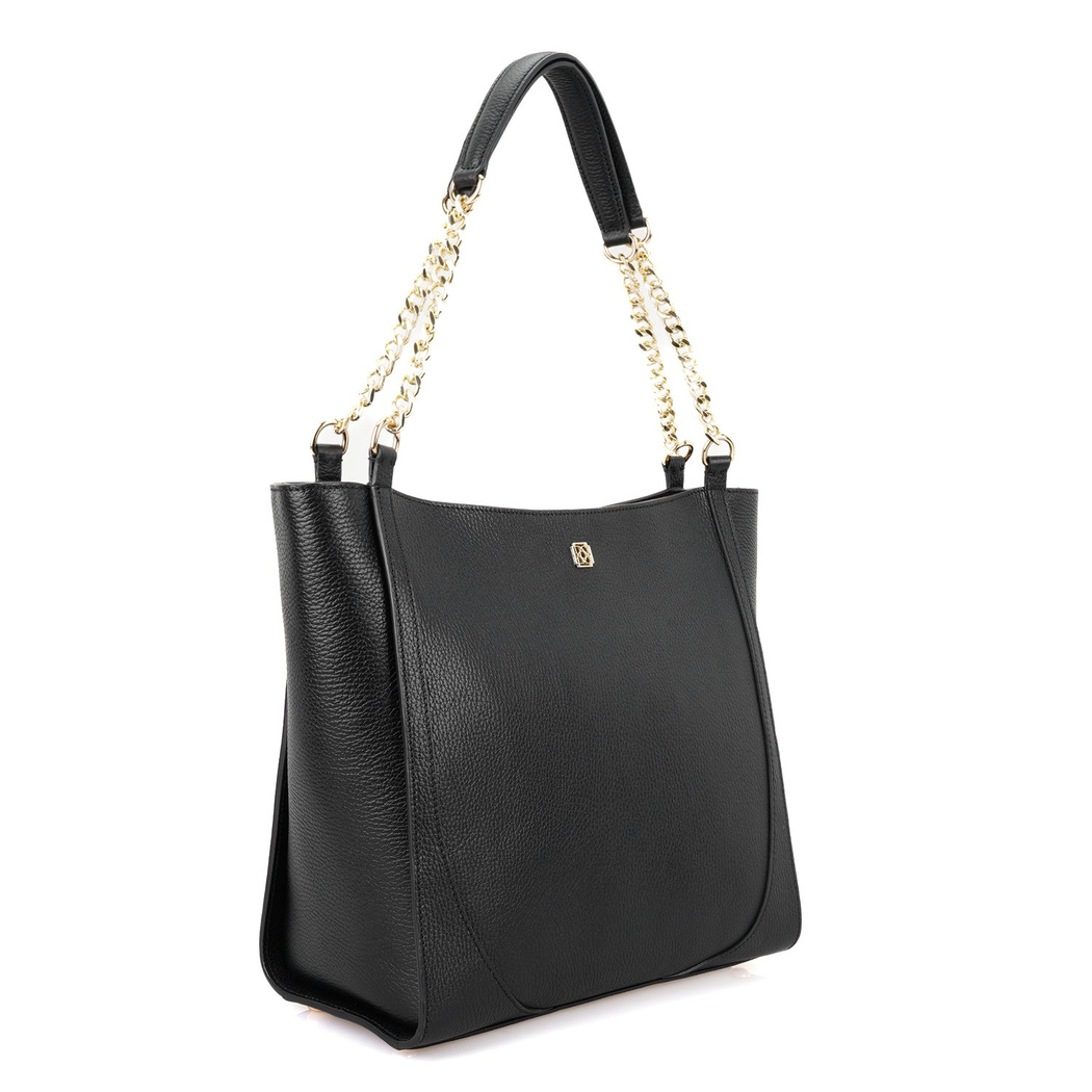 Rouse Siyah Kadın Deri Omuz Çantası