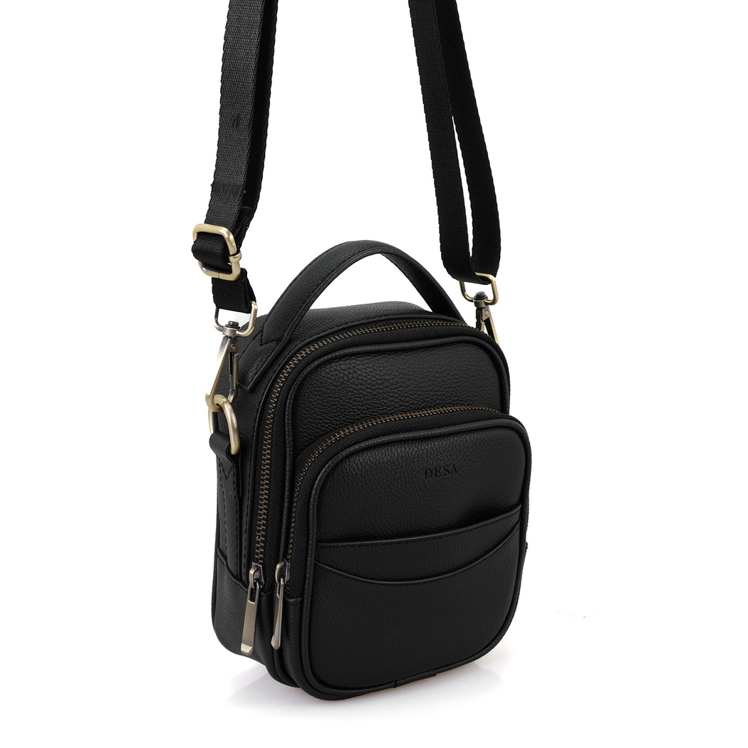 Ryan Siyah Erkek Postacı Çantası