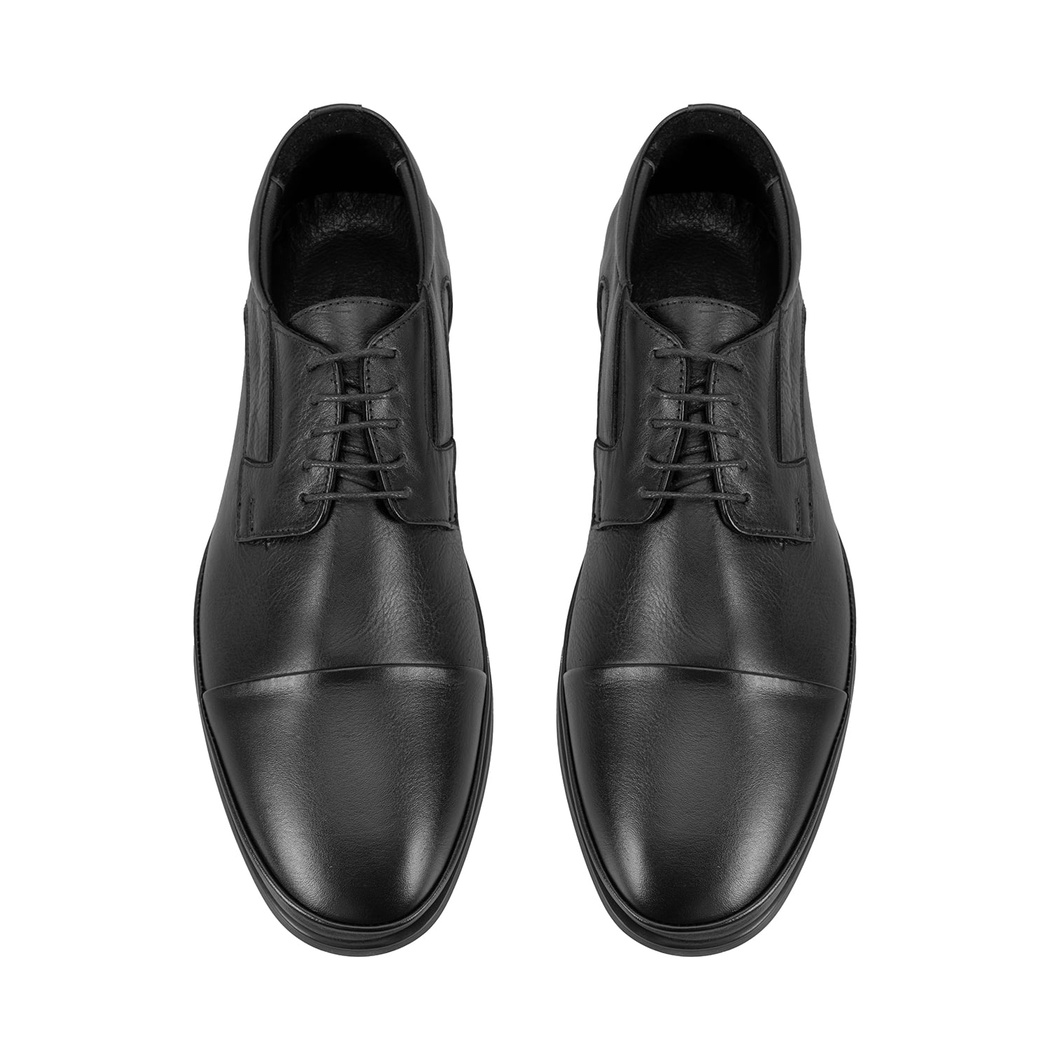 Sammy Siyah Erkek Deri Klasik Ayakkabı
