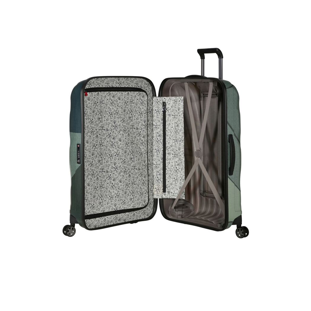 Samsonite C-Lite Disney Yeşil - Spinner 75/28 Büyük Boy Valiz