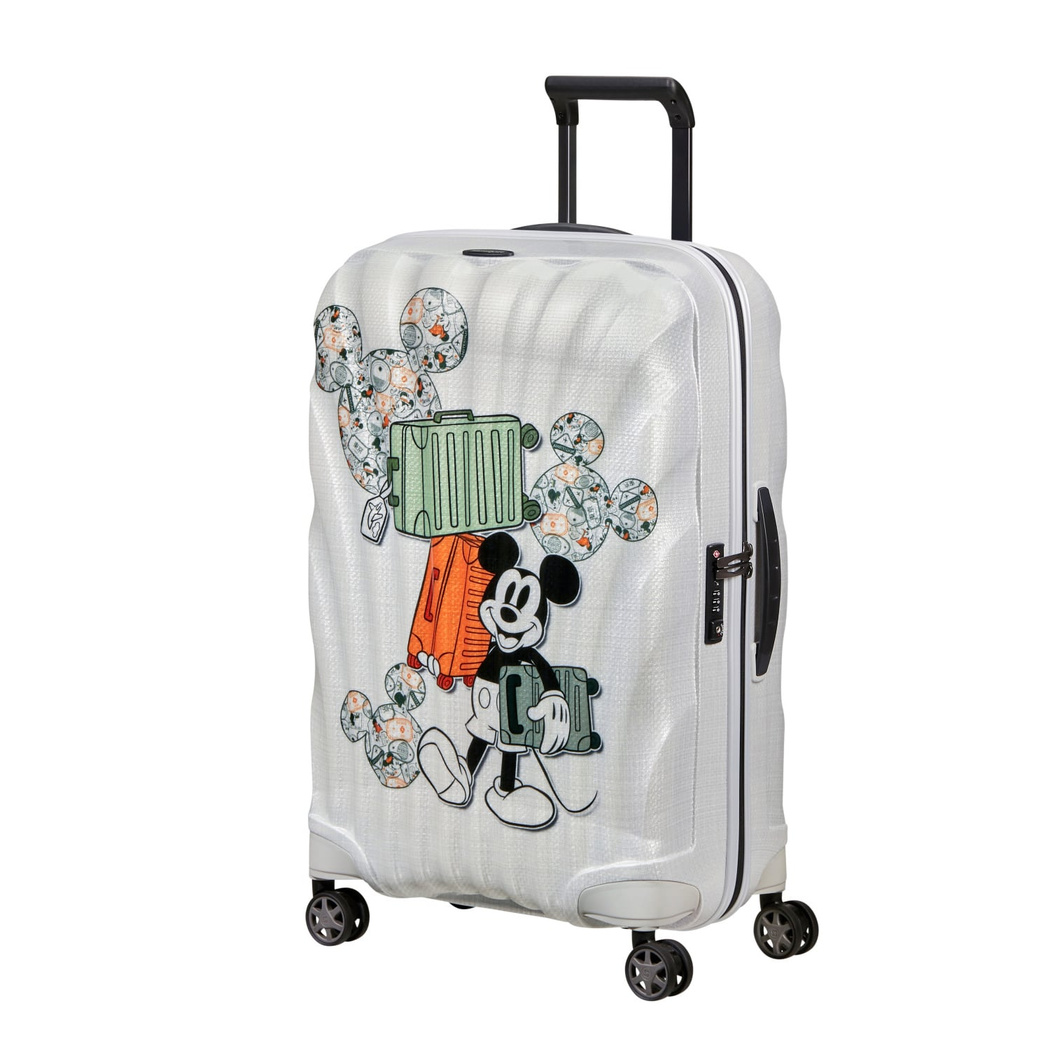 Samsonite C-Lite Disney Yeşil - Spinner 69/25 Orta Boy Valiz