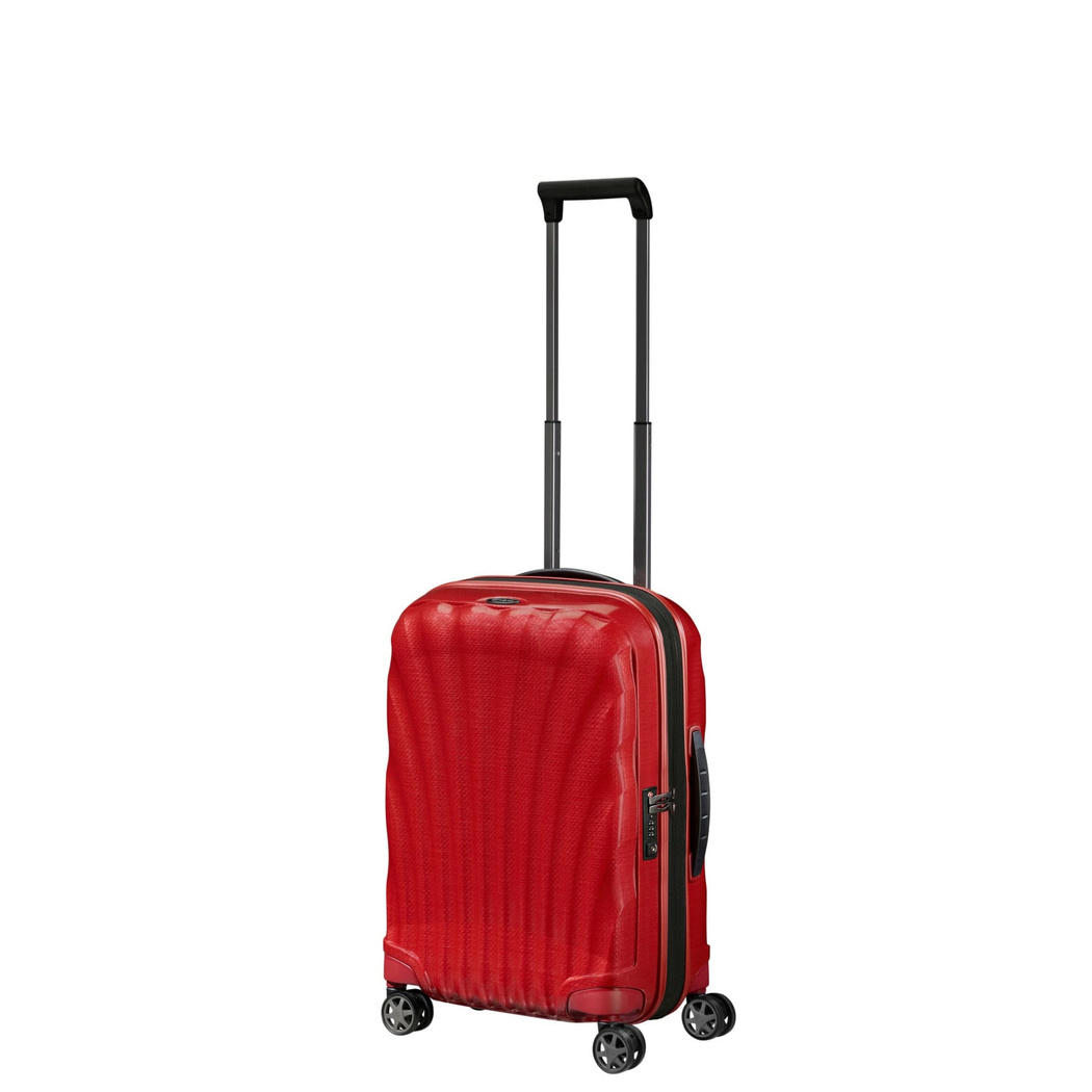 Samsonite C-Lite Kırmızı - 55/20 Körüklü Kabin Boy Valiz