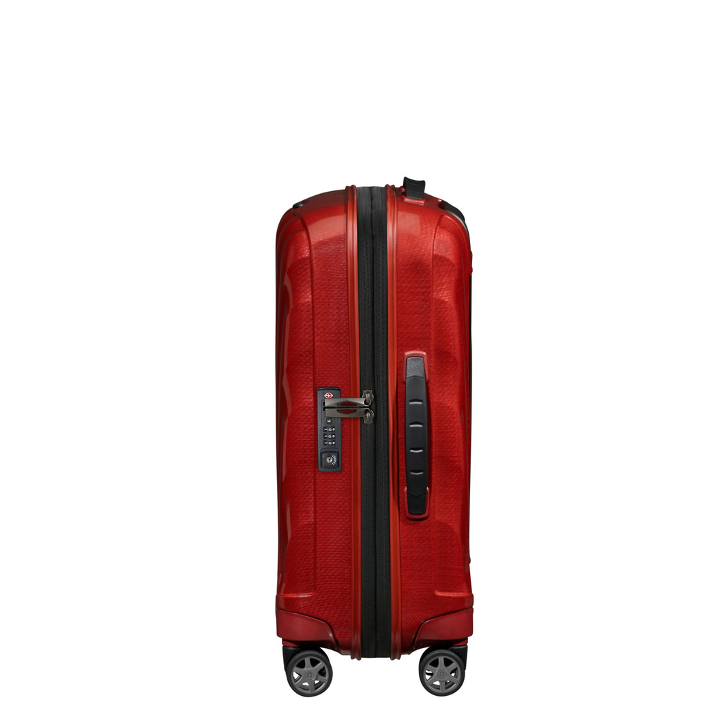 Samsonite C-Lite Kırmızı - 55/20 Körüklü Kabin Boy Valiz