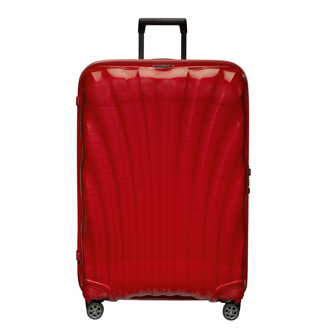 Samsonite C-Lite - Spinner Kırmızı 4 Tekerlekli Ekstra Büyük Boy Valiz 81cm
