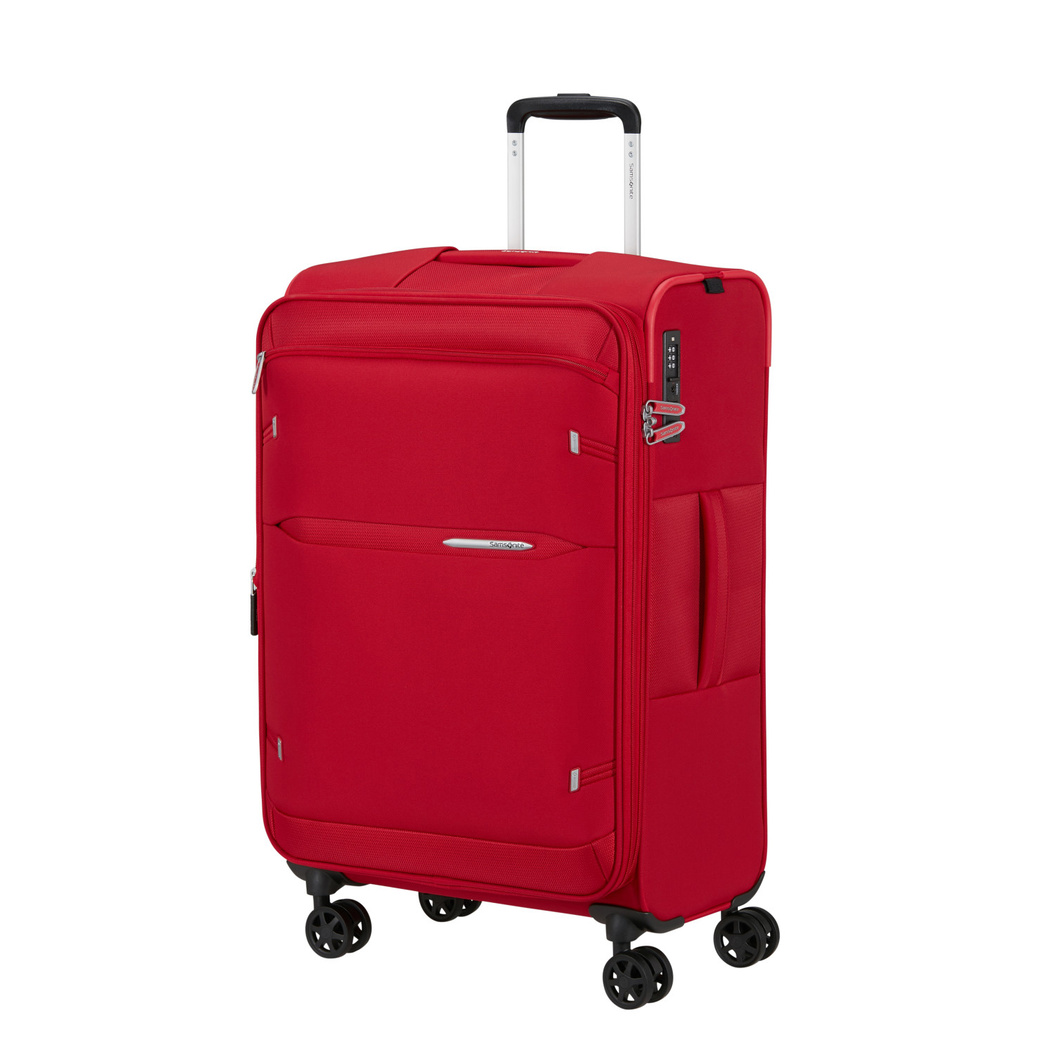 Samsonite GoTwist Spinner Kırmızı 68/25 Körüklü Orta Boy Valiz