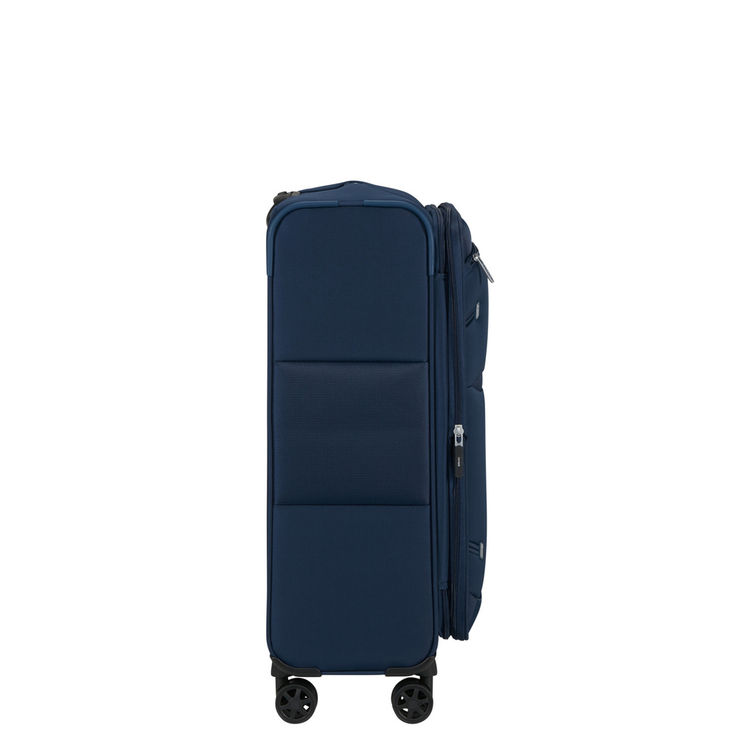 Samsonite GoTwist Spinner Lacivert 68/25 Körüklü Orta Boy Valiz