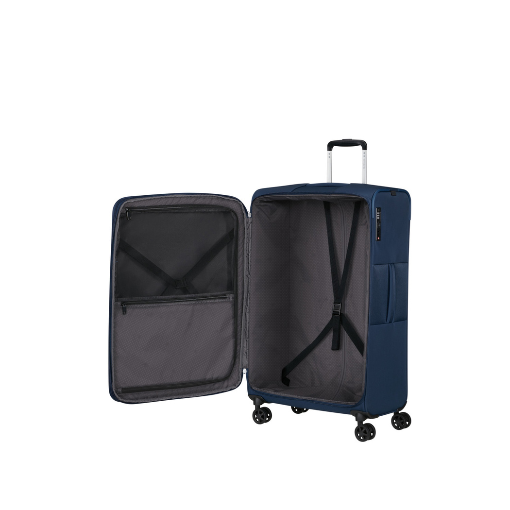 Samsonite GoTwist Spinner Lacivert 78/29 Körüklü Büyük Boy Valiz
